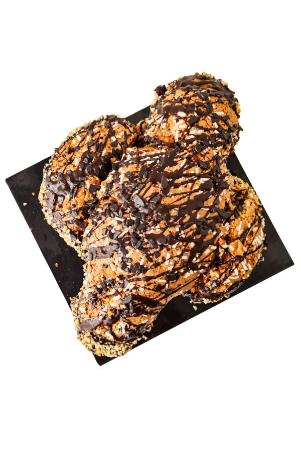 Colomba farcita fondente